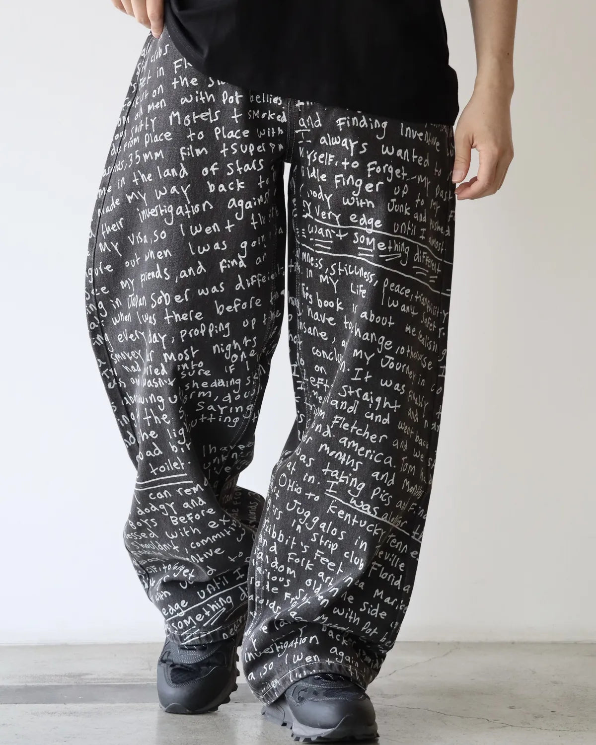 P.A.M.(Perks And Mini) / ALTO OVER PRINT JEANS - JOSHUA GORDON (80091)