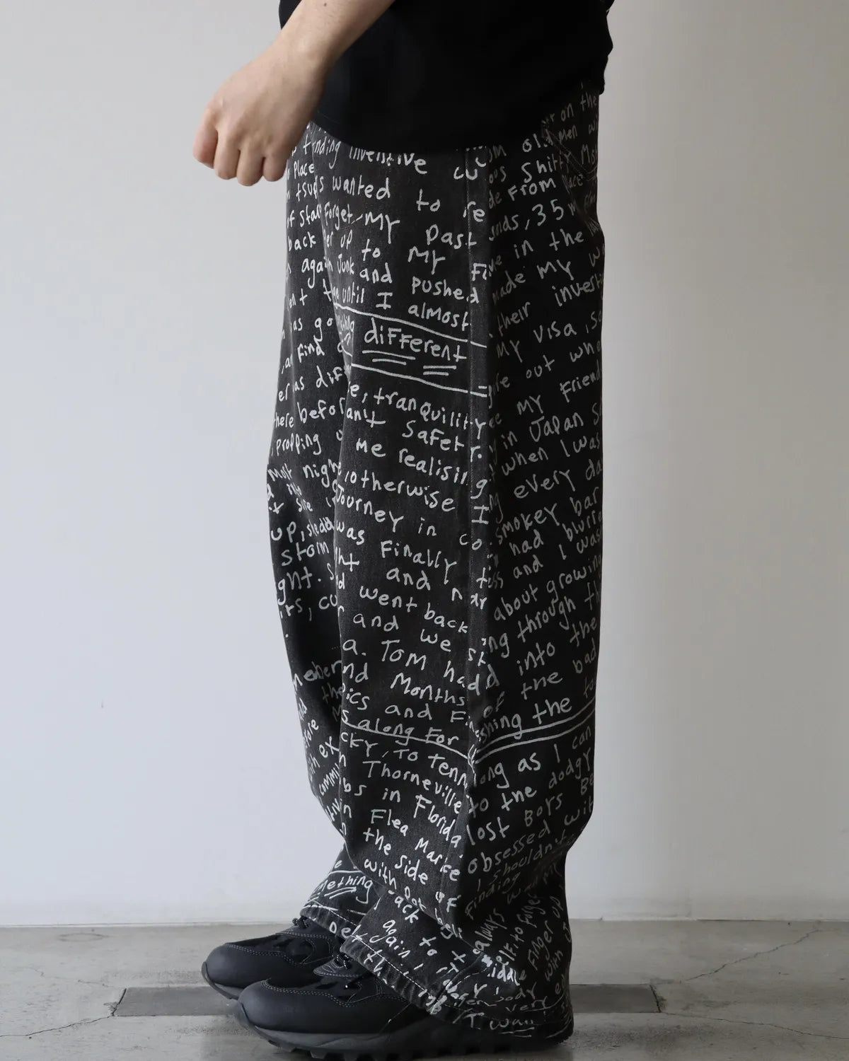 P.A.M.(Perks And Mini) / ALTO OVER PRINT JEANS - JOSHUA GORDON (80091)