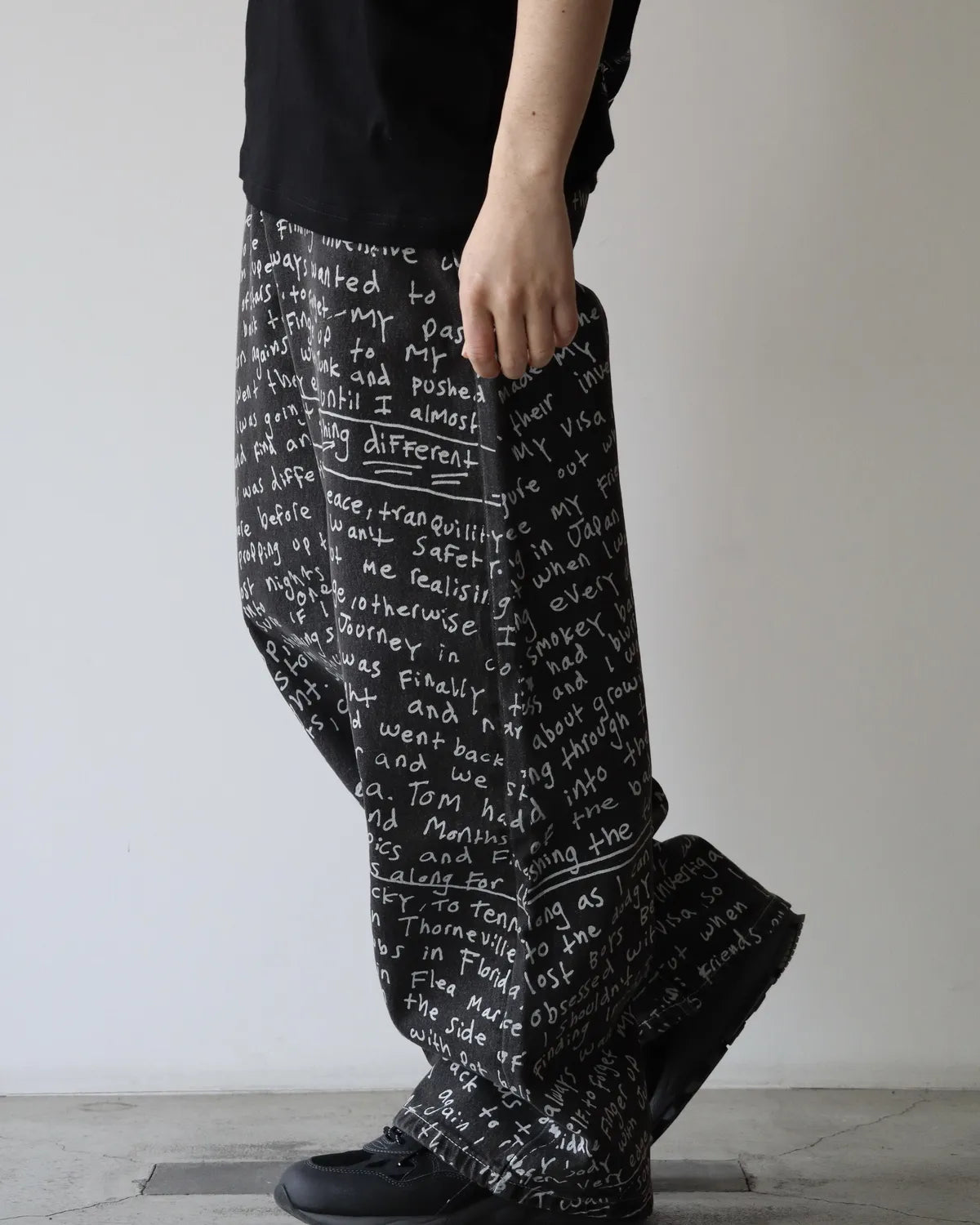 P.A.M.(Perks And Mini) / ALTO OVER PRINT JEANS - JOSHUA GORDON (80091)