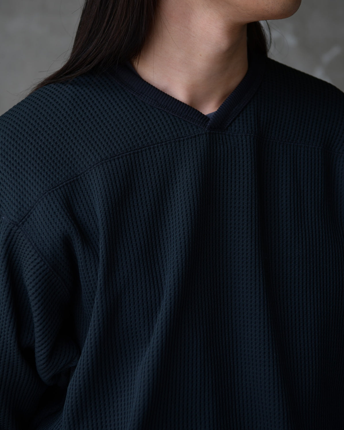 NONNATIVE / COACH Q/S V-NECK TEE POLY MESH POLARTEC® POWER DRY® (NN-C4805)