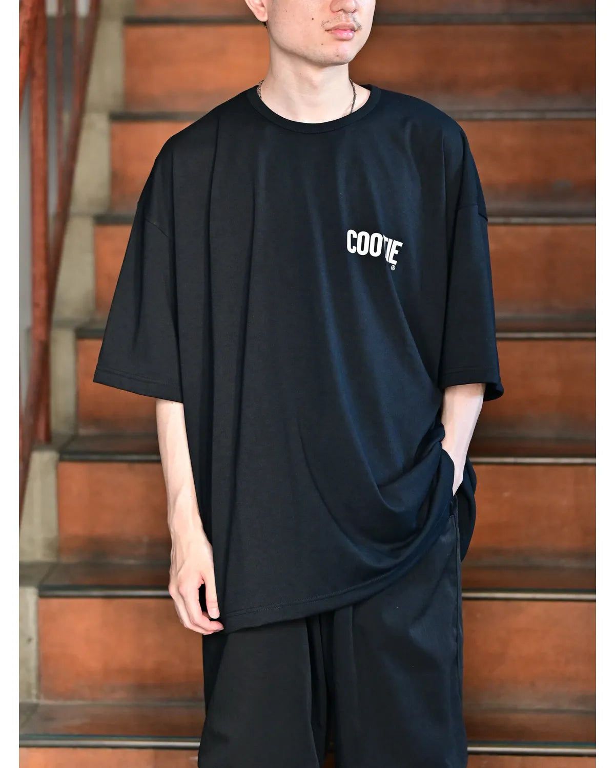 COOTIE PRODUCTIONS / Dry Tech Jersey Oversized S/S Tee (CTE-26S347)