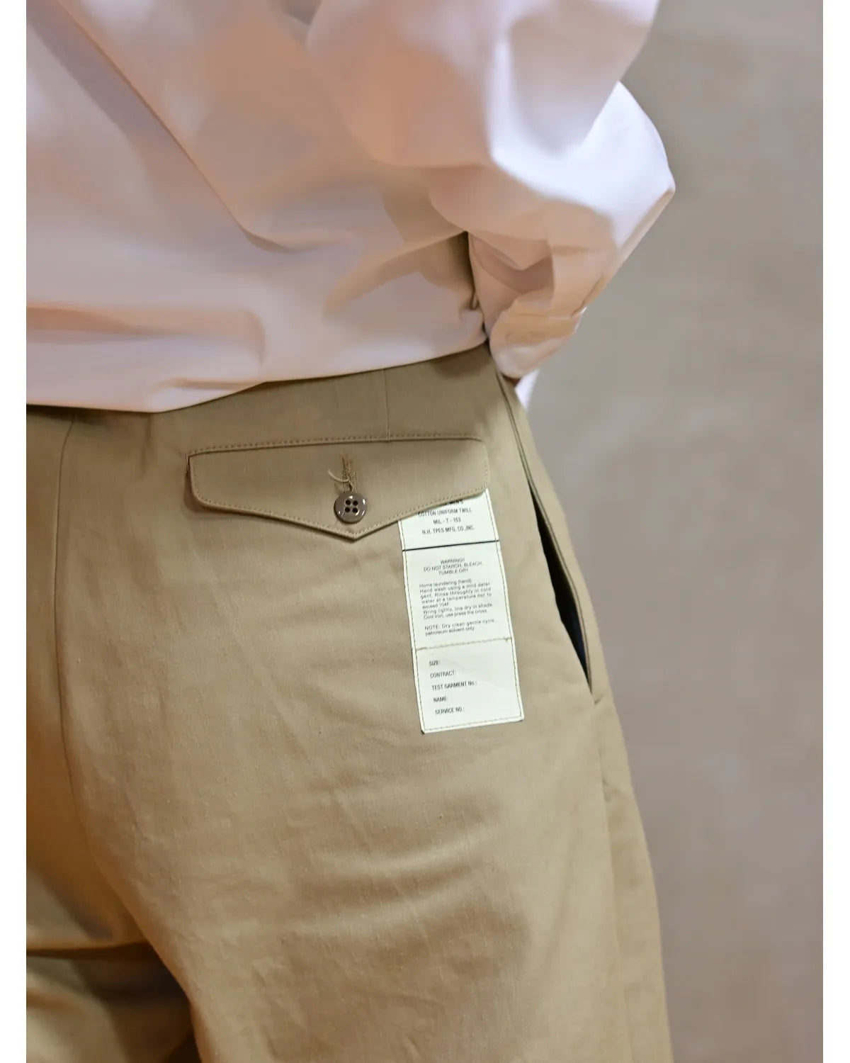 N.HOOLYWOOD TEST PRODUCT EXCHANGE SERVICE / CHINO PANTS (9262-CP07-015)