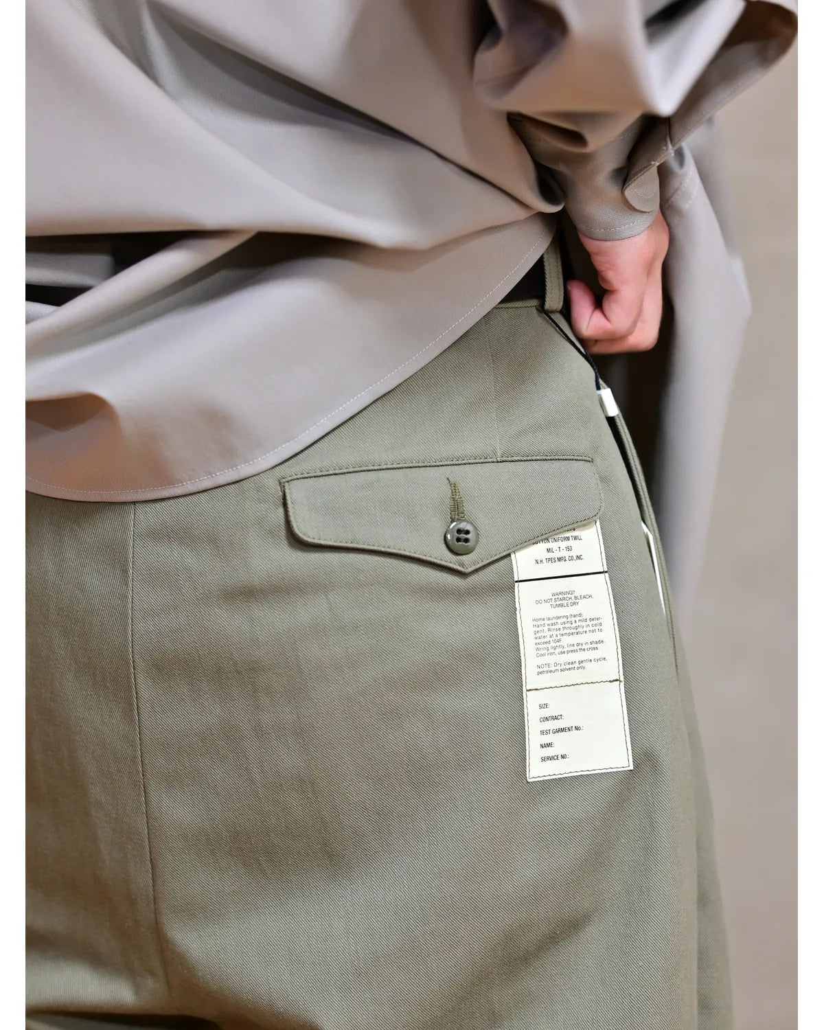 N.HOOLYWOOD TEST PRODUCT EXCHANGE SERVICE / CHINO PANTS (9262-CP07-015)