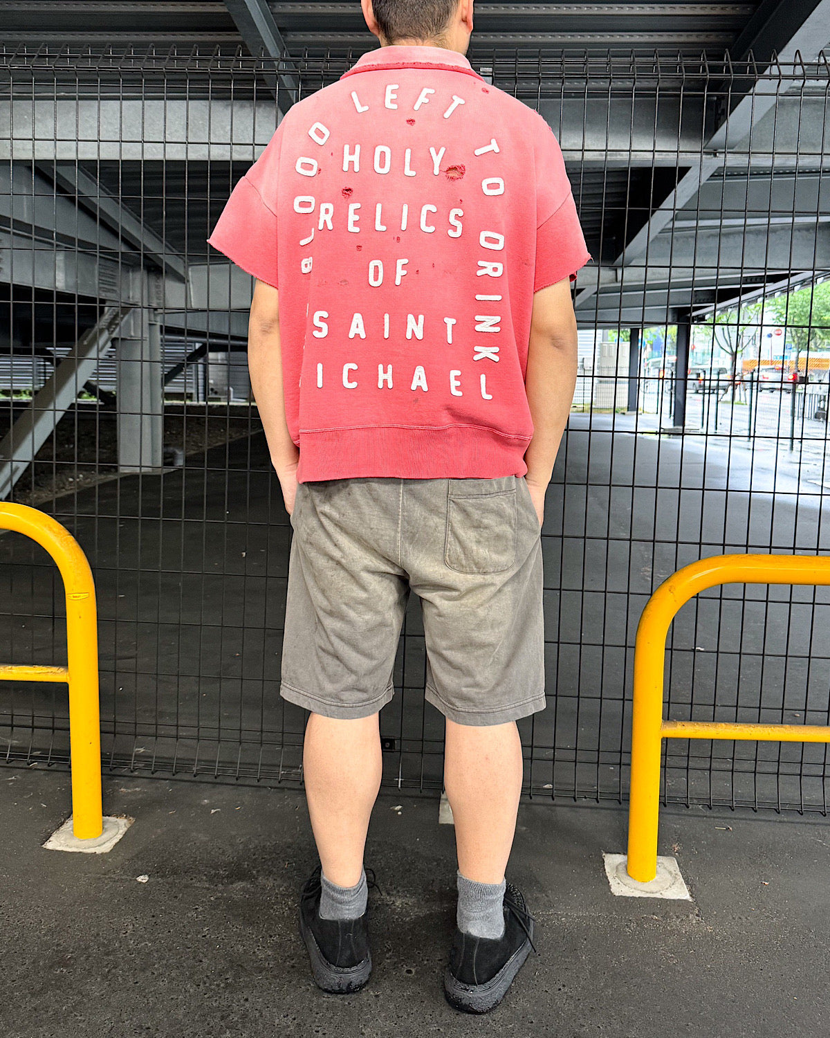 ©︎SAINT Mxxxxxx / SS HALF ZIP SWEAT / SAINT (SM-MK8-0000-053)