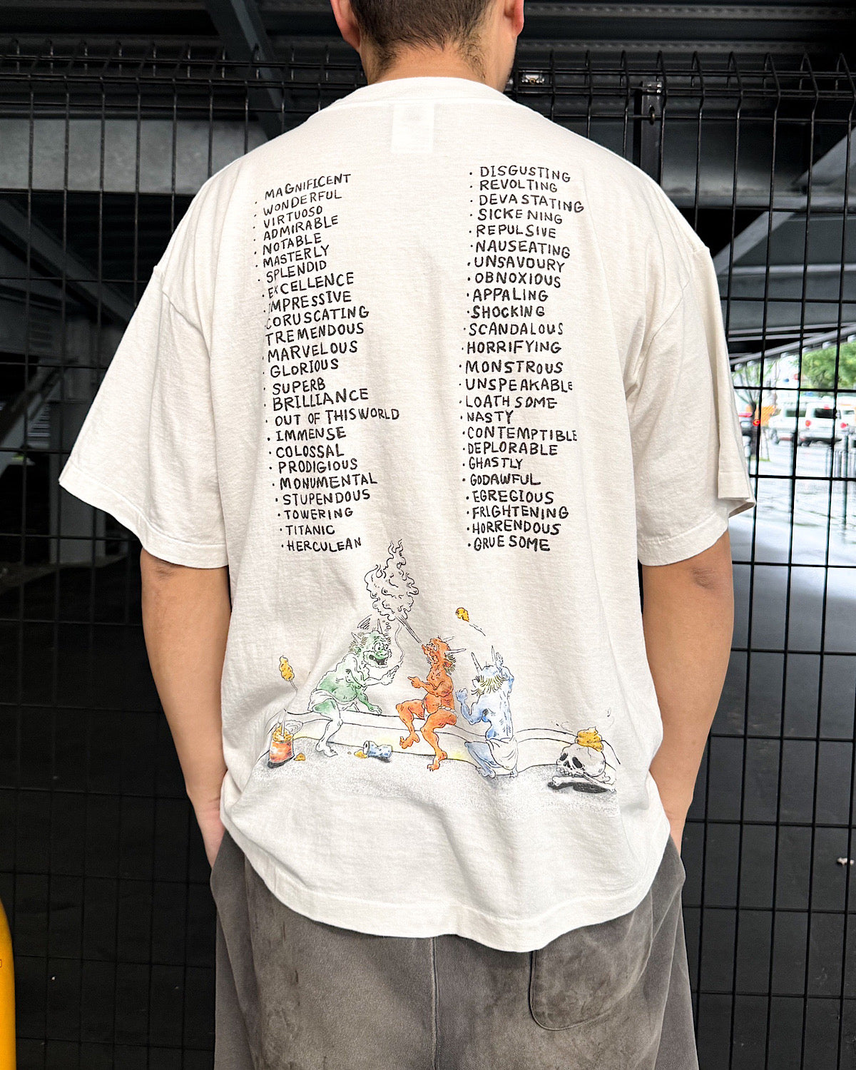 ©︎SAINT Mxxxxxx / SS T-SHIRT / SAINT WET (SM-MK8-0000-016)