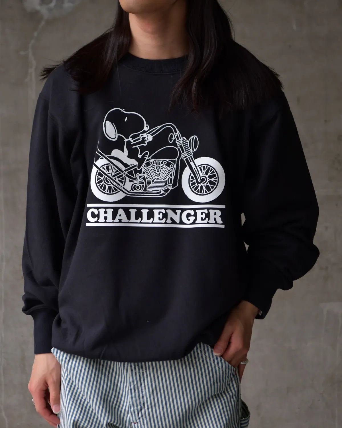 CHALLENGER / SNOOPY C/N SWEAT (CLG-SW 026-004)
