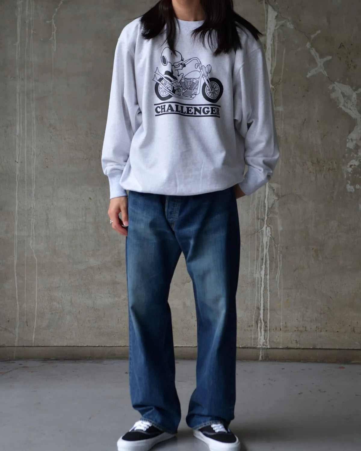CHALLENGER / SNOOPY C/N SWEAT (CLG-SW 026-004)