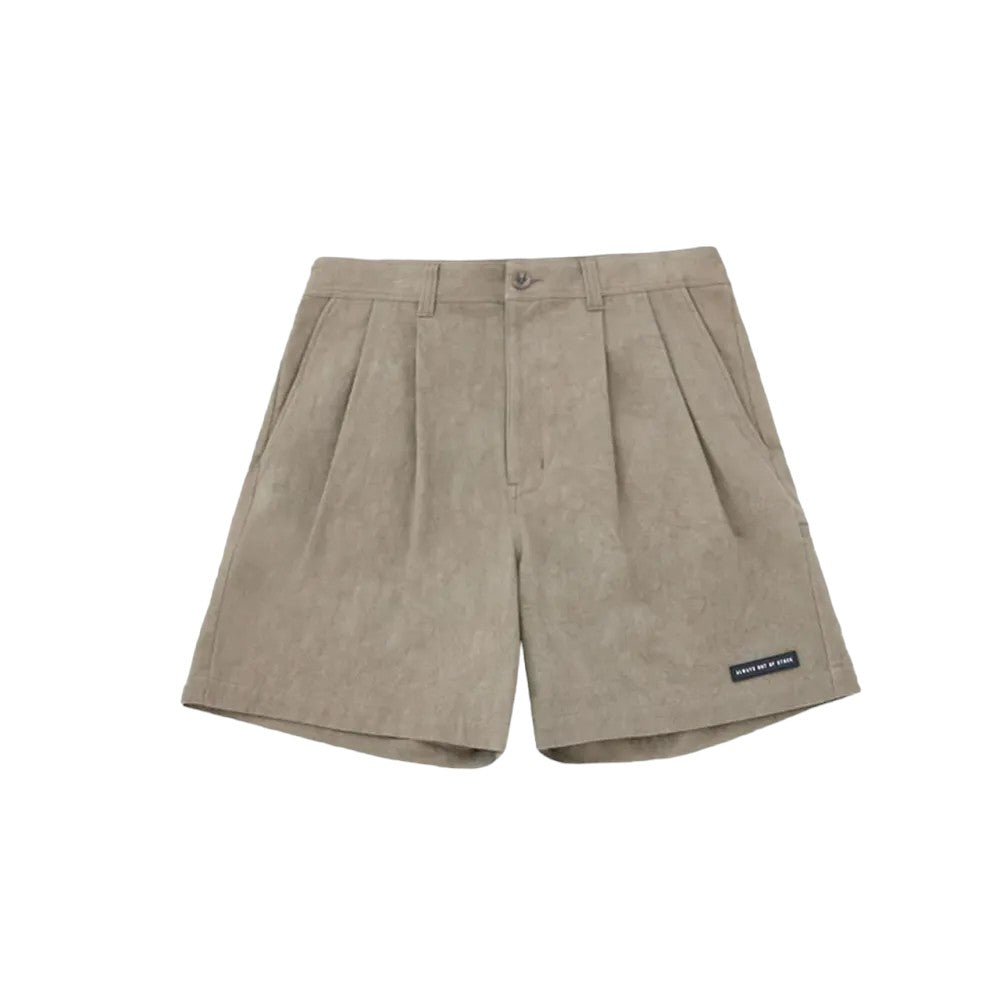 ALWAYS OUT OF STOCK / TWO TUCK CANVAS SHORTS (HA-024106217)