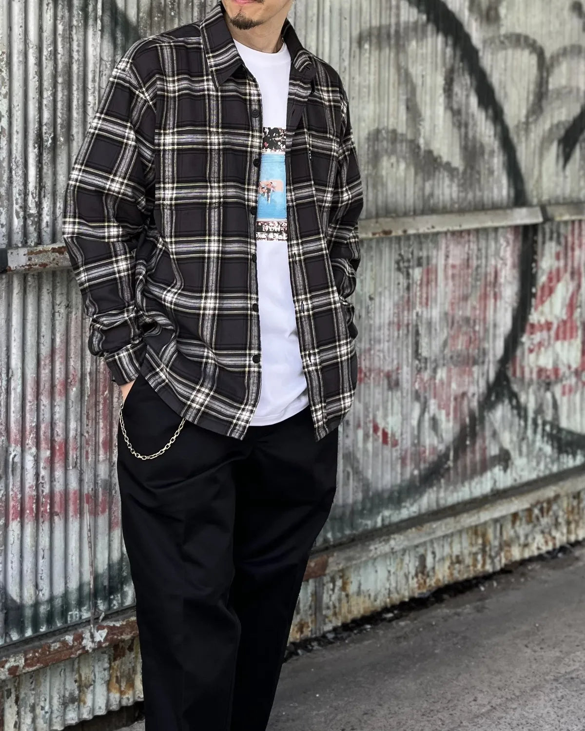 GOD SELECTION XXX / Classic Plaid Shirt (GX-A27-SH-01)