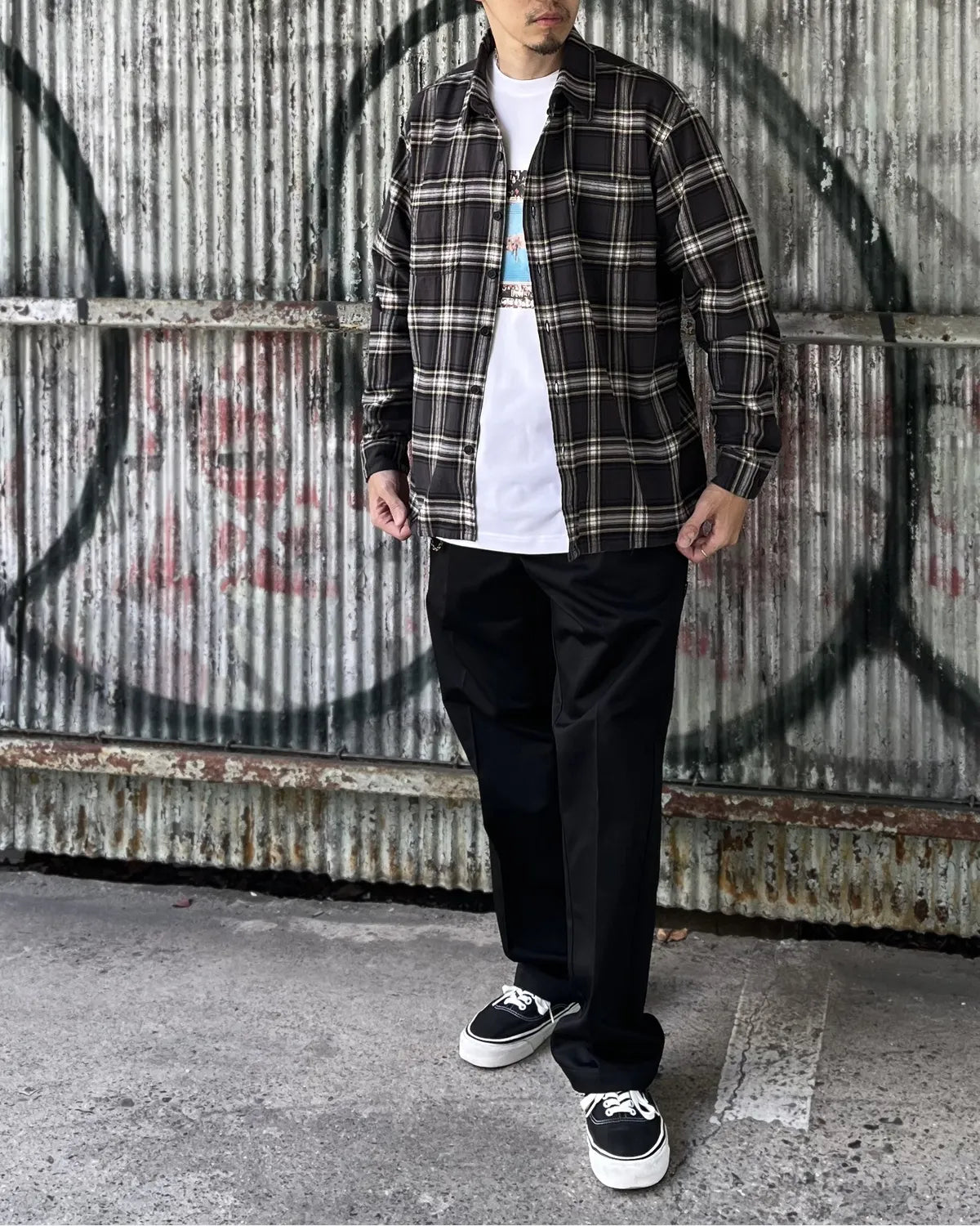 GOD SELECTION XXX / Classic Plaid Shirt (GX-A27-SH-01)