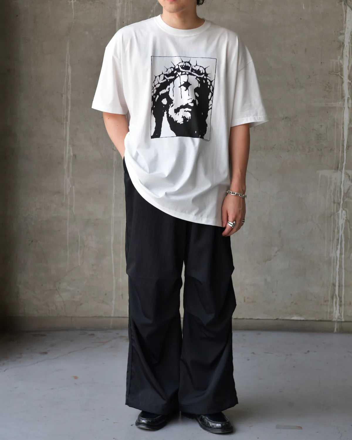 COOTIE PRODUCTIONS / Print S/S Tee -JESUS- (CTE-26S355)