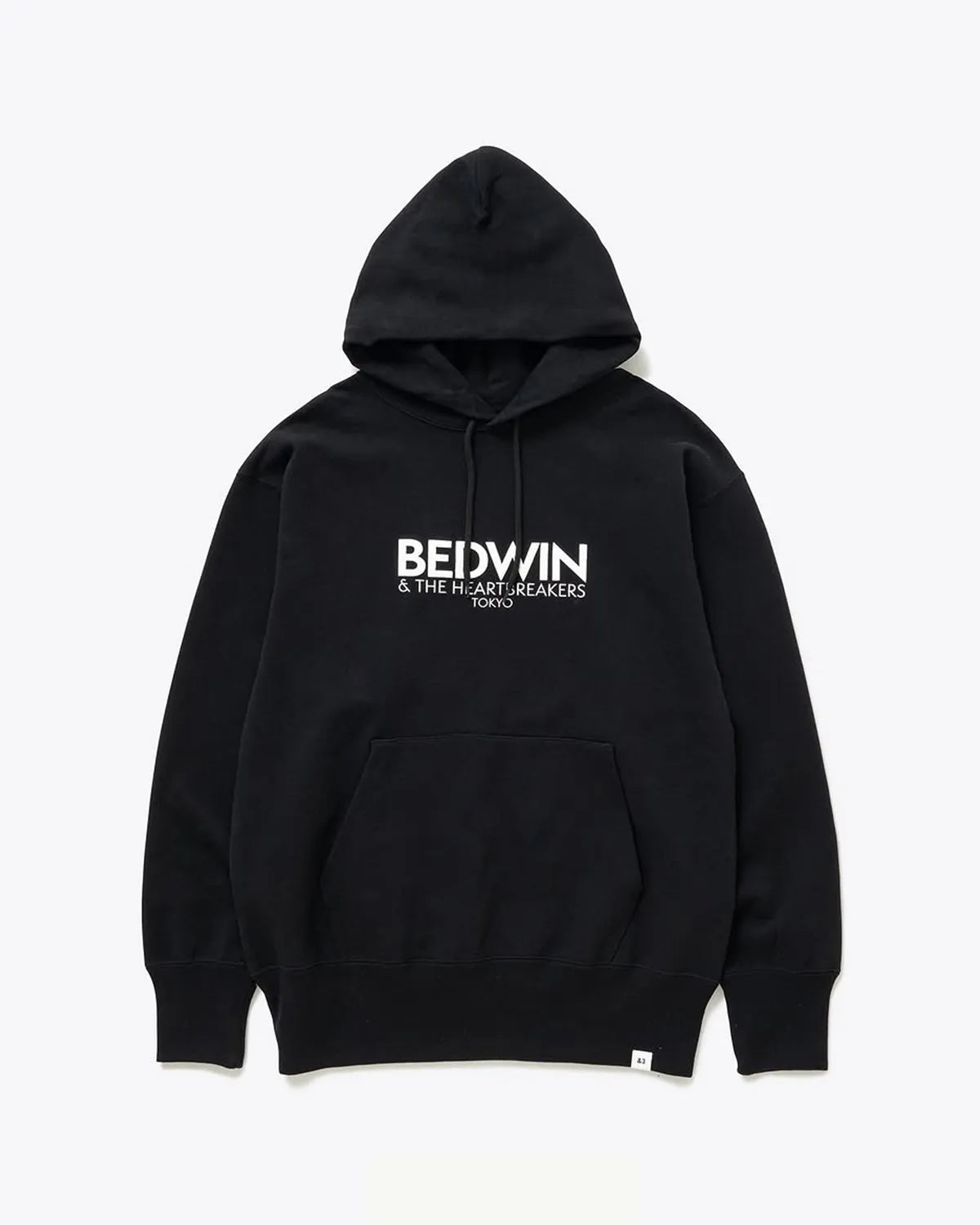 BEDWIN & THE HEARTBREAKERS / L/S PRINTED HOODIE "RIDLEY" (25AB2229)