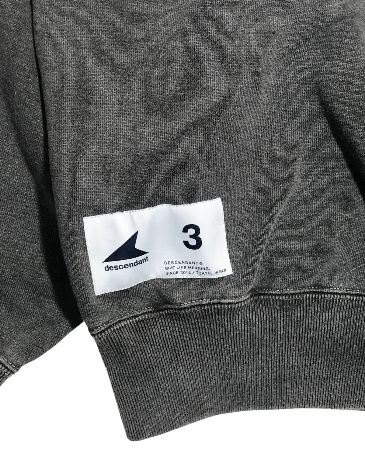 DESCENDANT / VOIL HENLEY NECK PIGMENT DYE (252ATDS-CSM11)