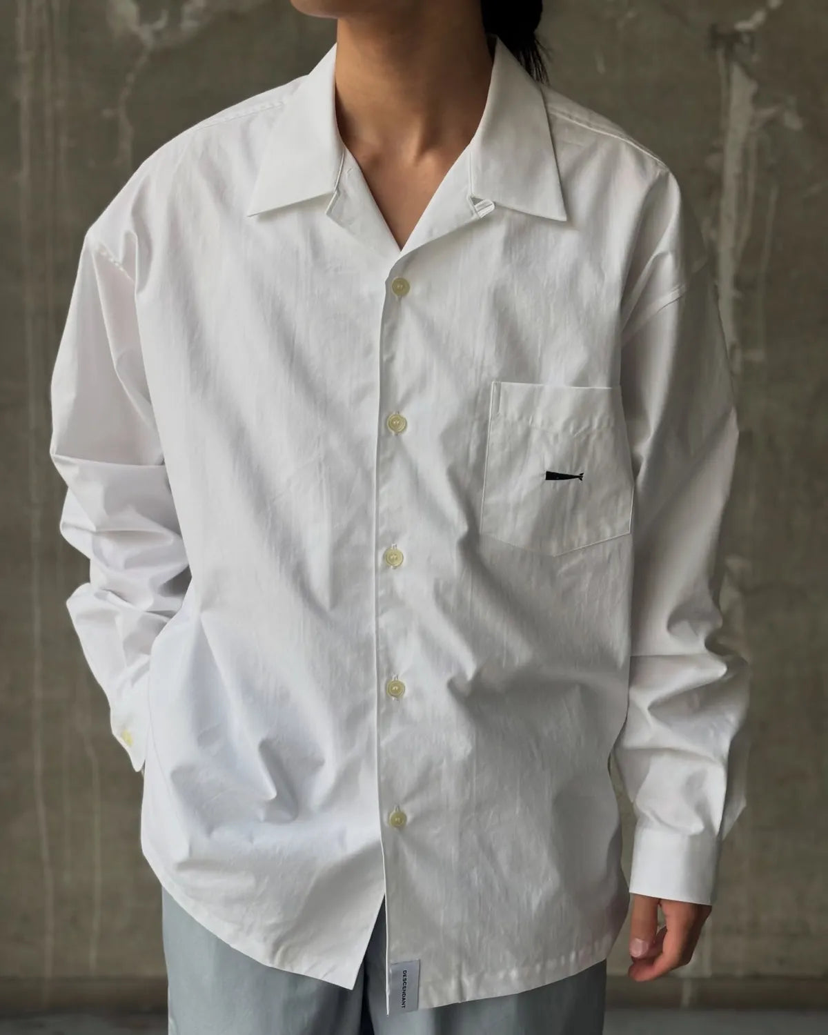 DESCENDANT / SUMMER OXFORD LS SHIRT (261CPDS-SHM02)