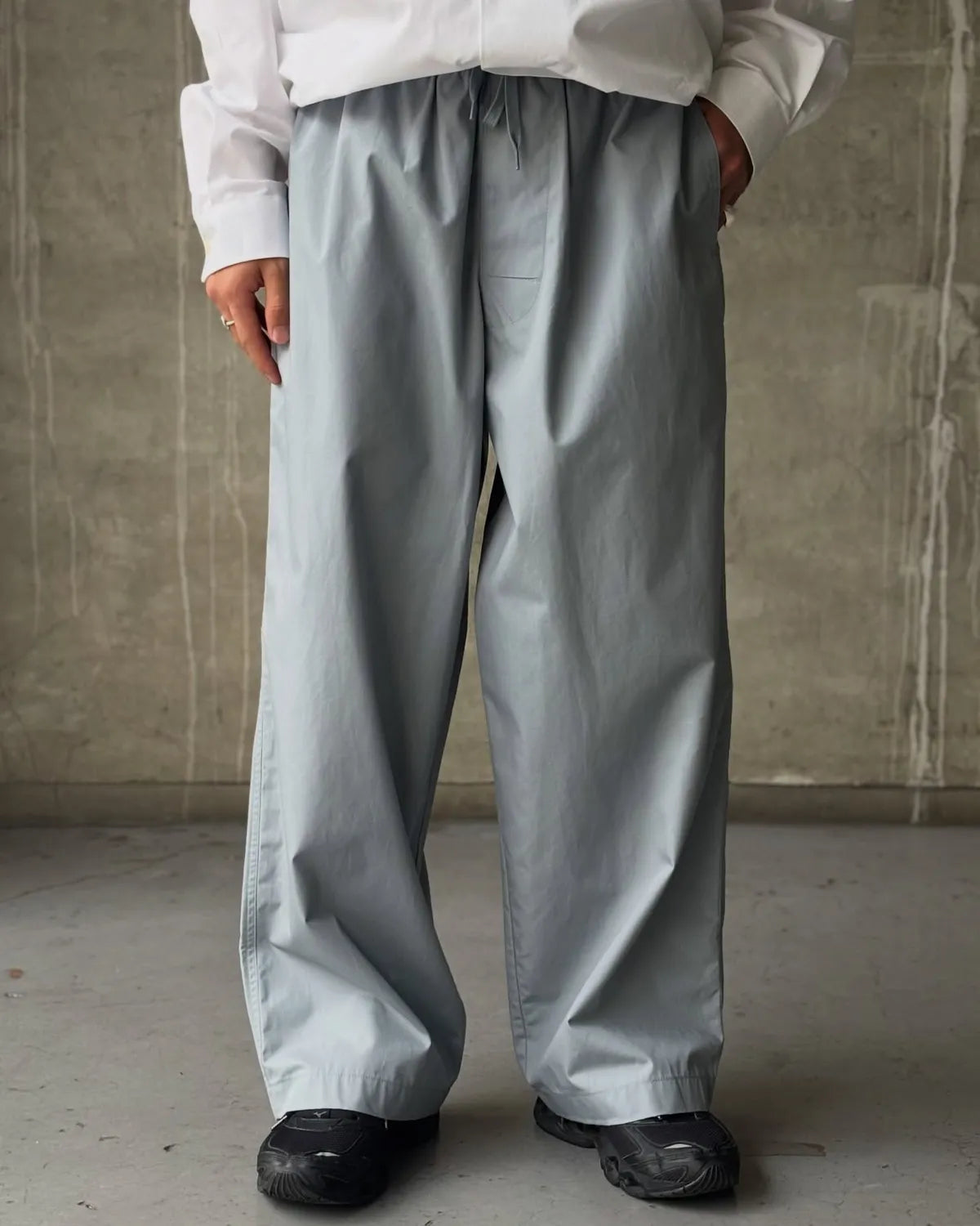 DESCENDANT / NORA WEATHER BEACH TROUSERS (261CPDS-PTM03)