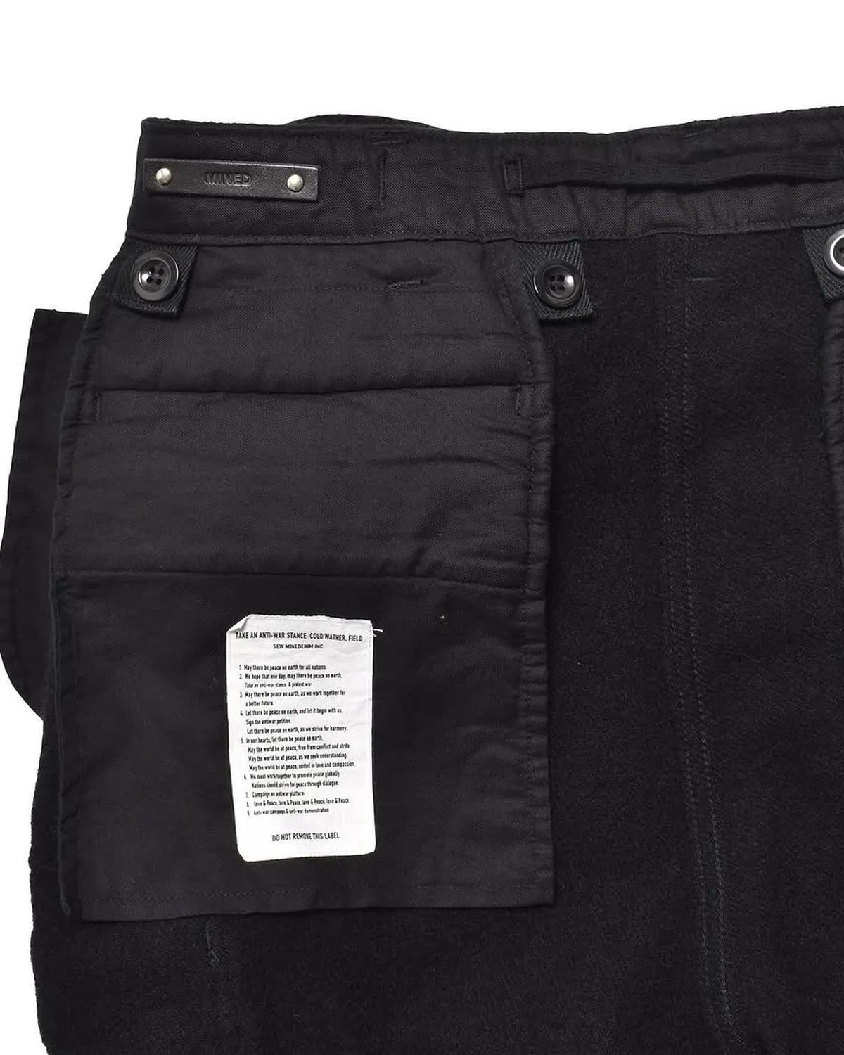 MINEDENIM / Shrunk Wool Cargo PS (2510-7003)