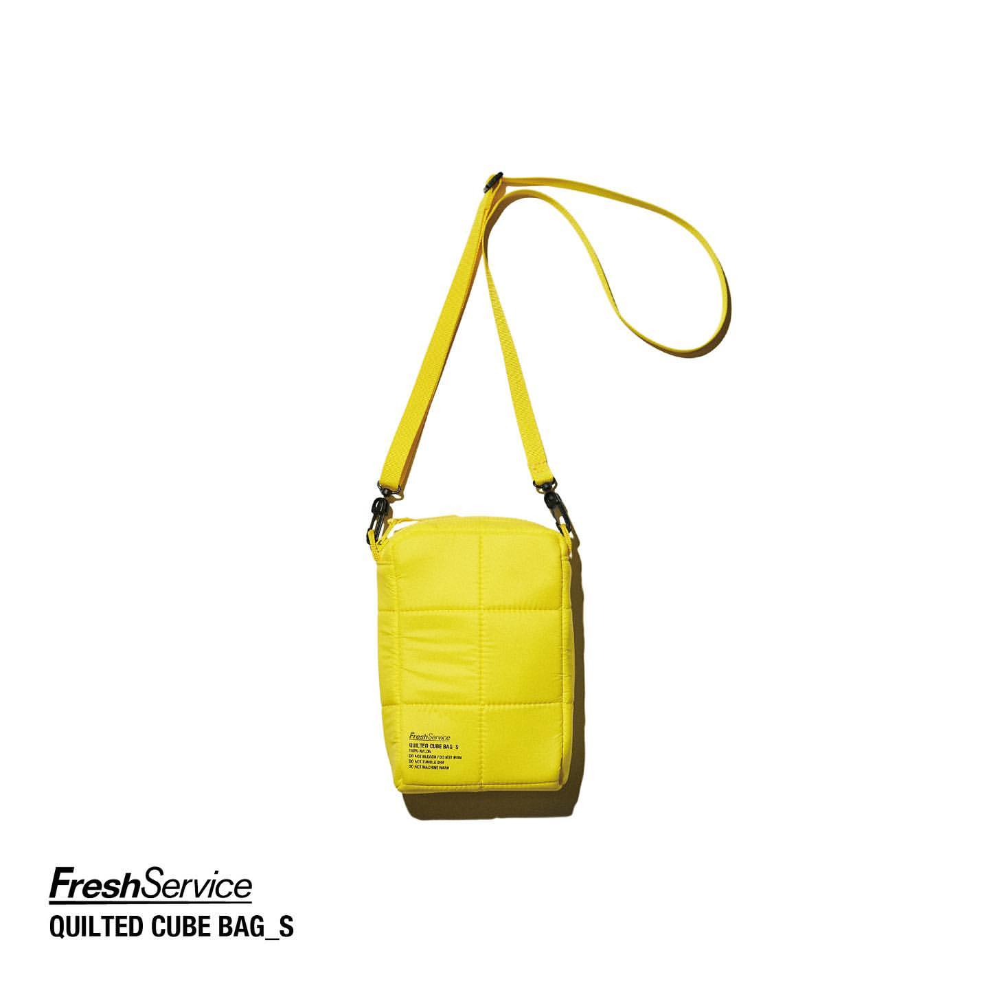 FreshService / QUILTED CUBE BAG_S
