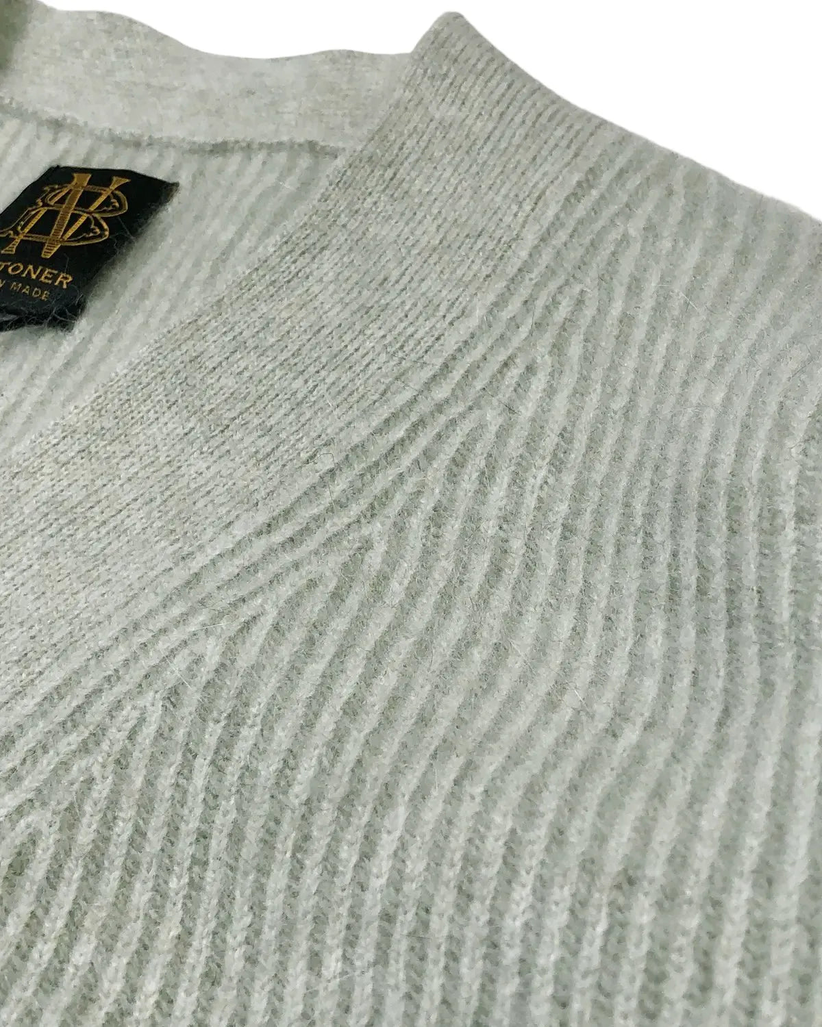 BATONER / CASHMERE FOX V CARDIGAN (BN-25FM-054)