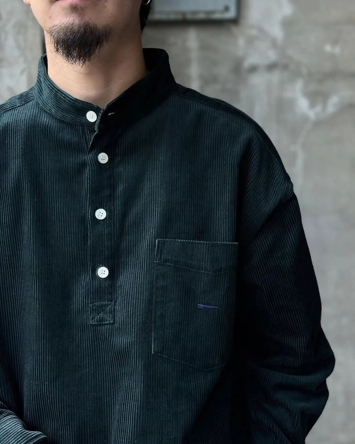 DESCENDANT /  TETTY CORDUROY LS SHIRT (252CPDS-SHM04)