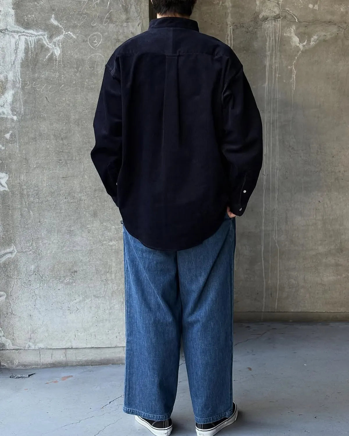 DESCENDANT /  TETTY CORDUROY LS SHIRT (252CPDS-SHM04)