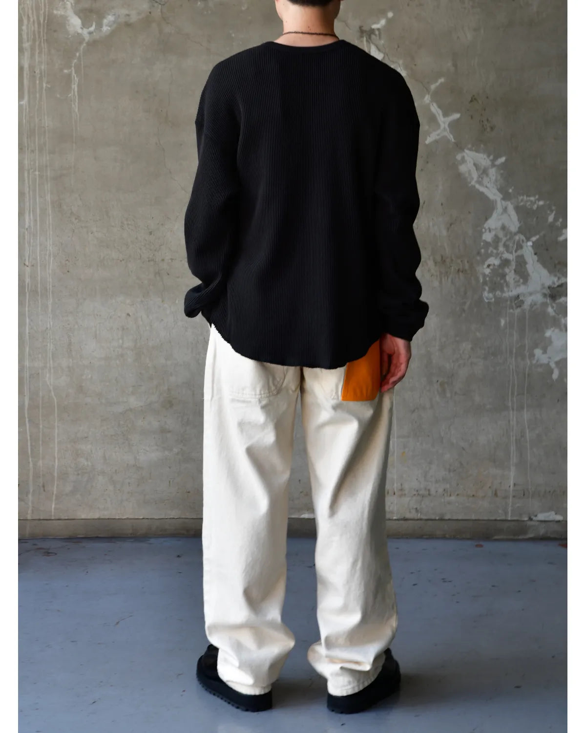is-ness / Thermal Henley Long-sleeve Shirt (26AW_17_1008AWCS01)