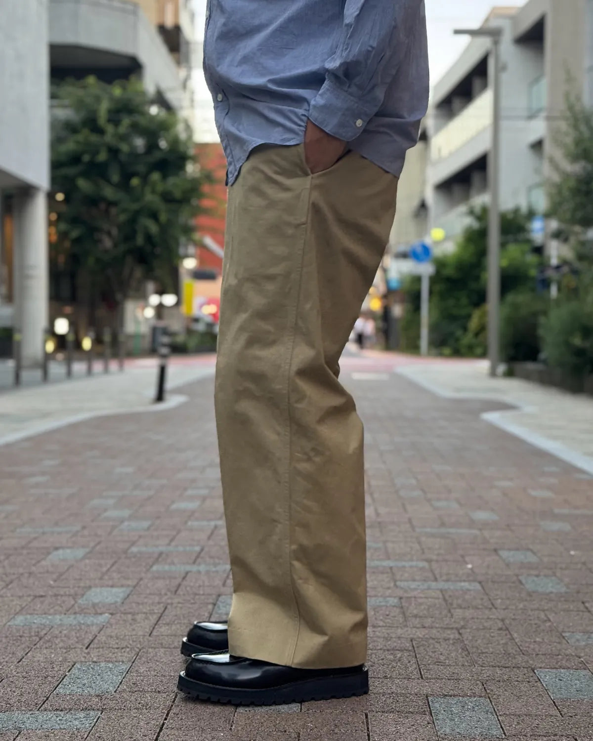 blurhmsROOTSTOCK / 52 Wide Chino Pants (bROOTS26S7F26)