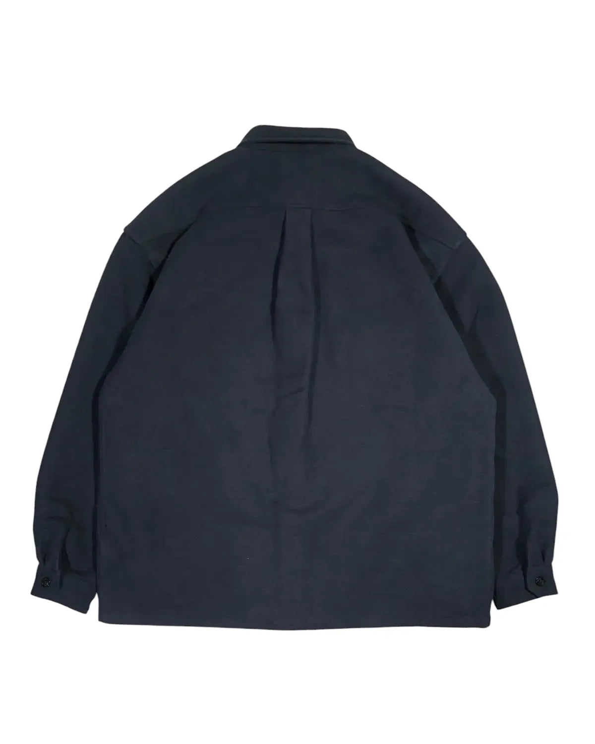 DESCENDANT /  CPO MELTON LS SHIRT (252WVDS-SHM04)