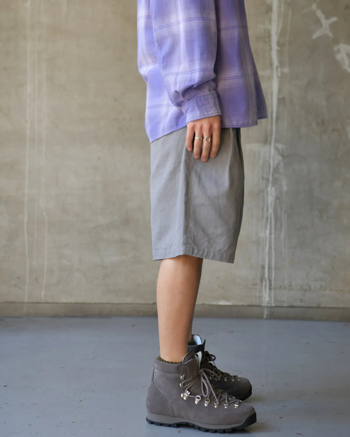 NONNATIVE / OFFICER CHINO SHORTS COTTON TWILL PIGMENT DYE (NN-P4819)