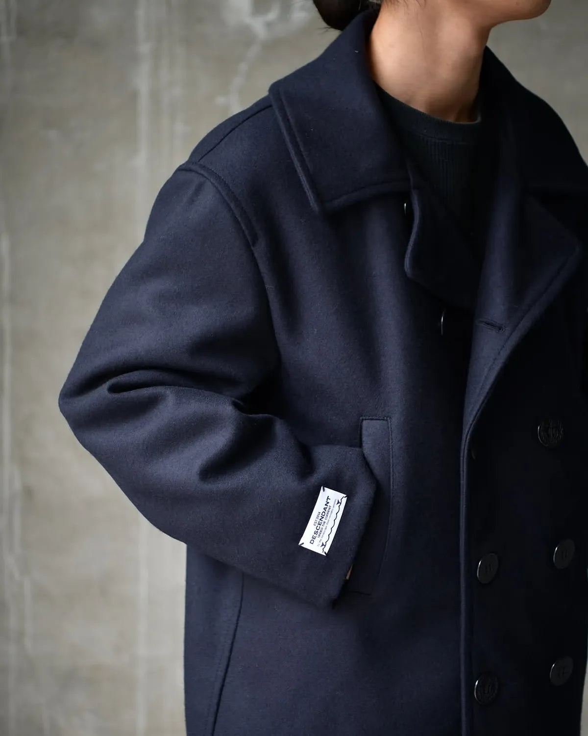 DESCENDANT / SUB WOOL COAT (252TQDS-JKM03)