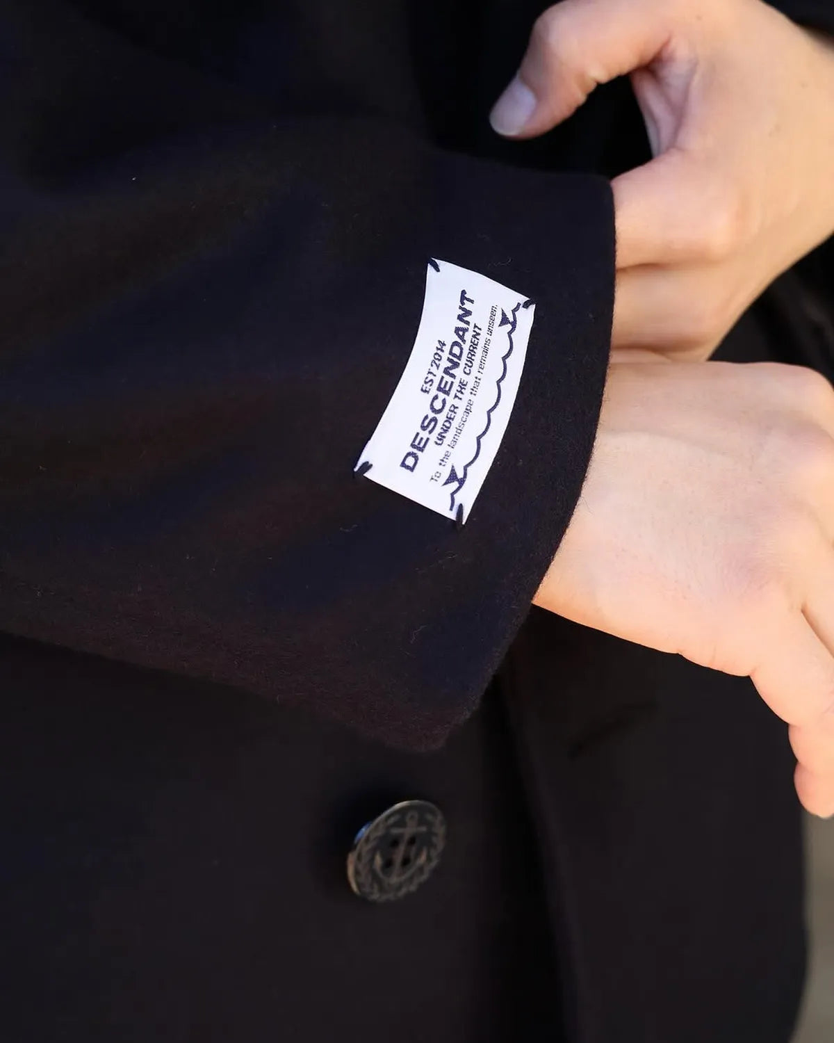 DESCENDANT / SUB WOOL COAT (252TQDS-JKM03)