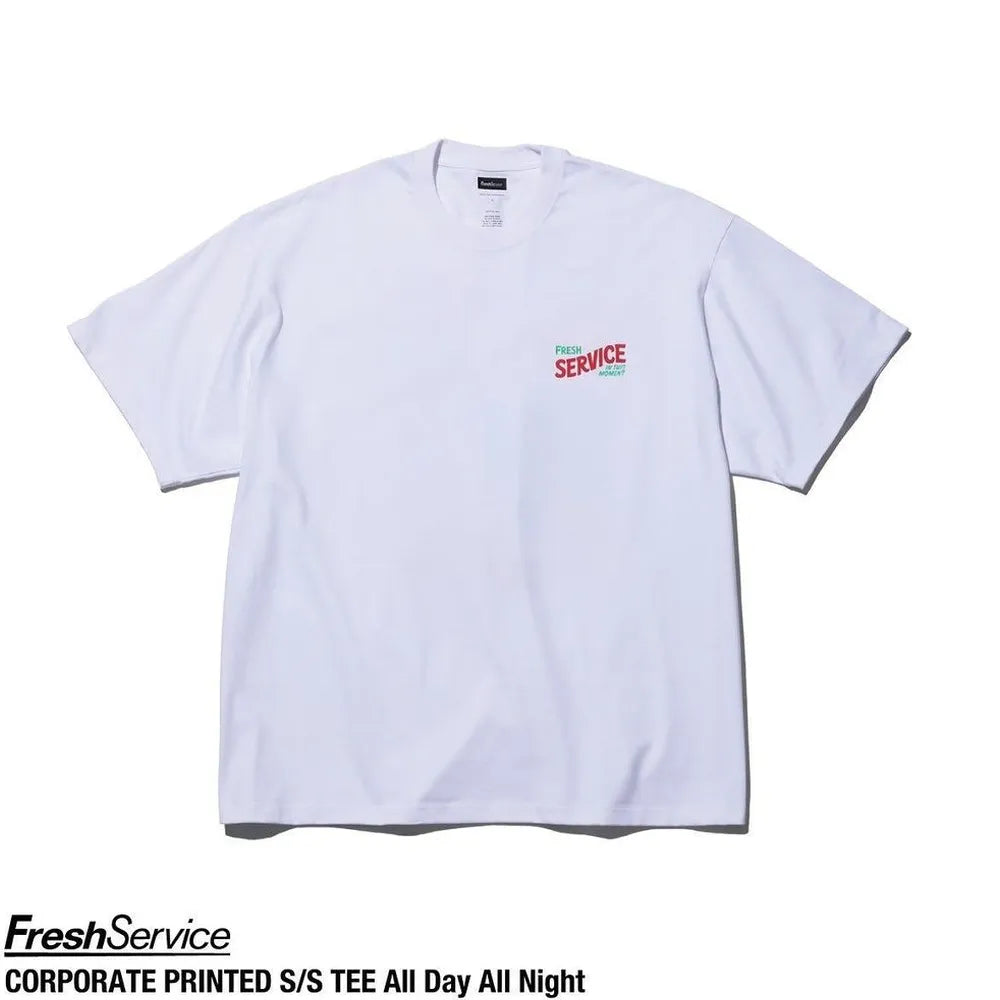 FreshService のCORPORATE PRINTED S/S TEE All Day All Night