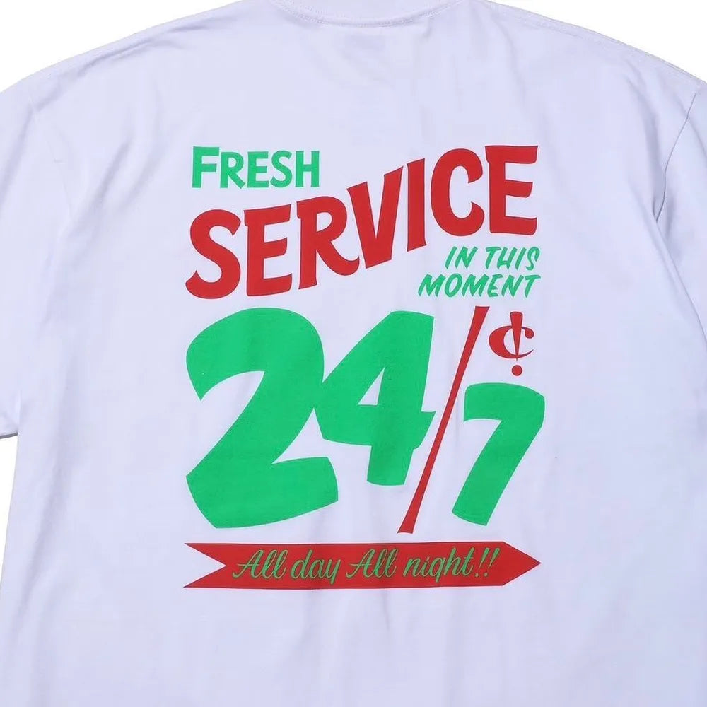 FreshService / CORPORATE PRINTED S/S TEE All Day All Night