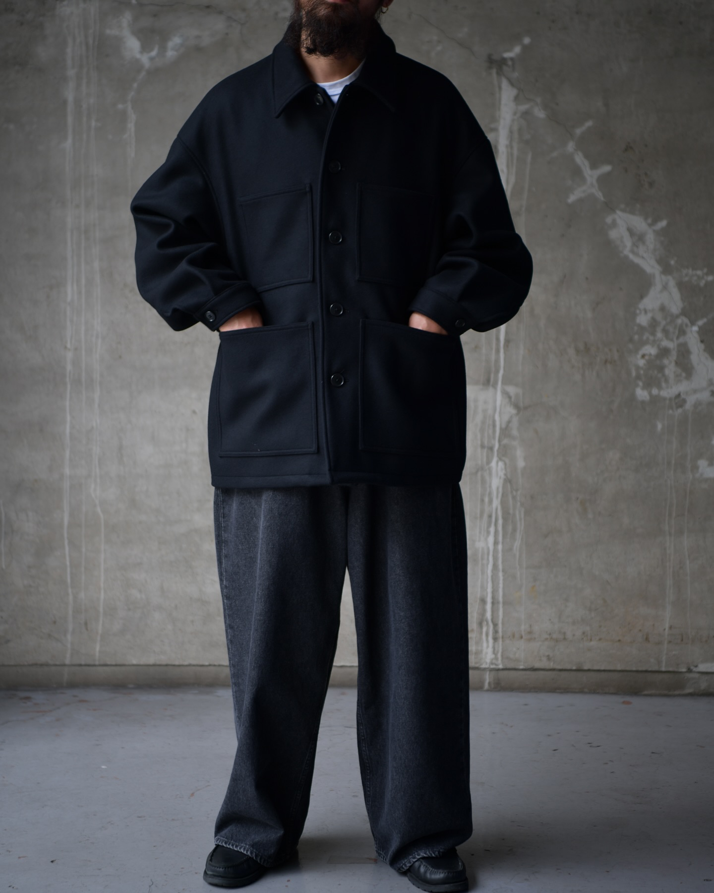 COOTIE PRODUCTIONS® / Wool Meltin Coverall (CTE-25A220)