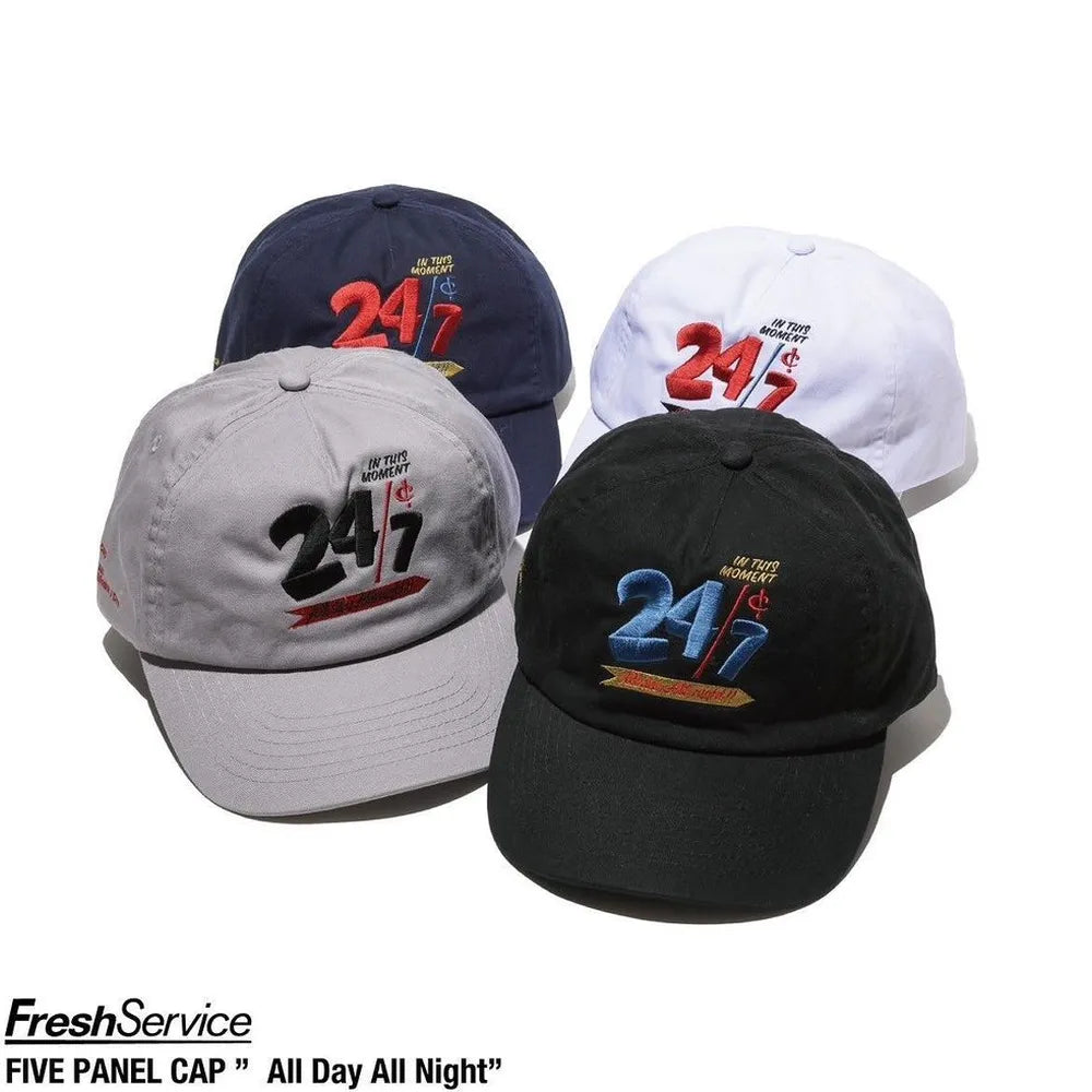FreshService / FIVE PANEL CAP "All Day All Night"