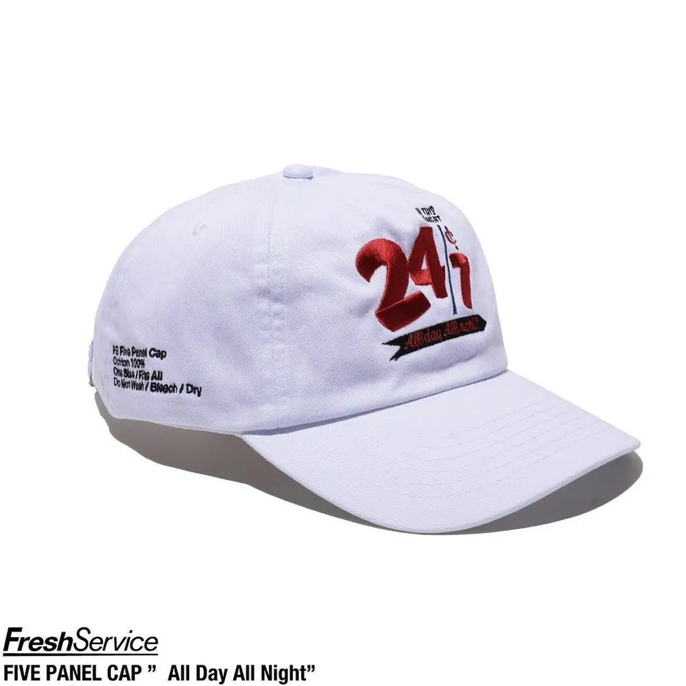 FreshServiceSport®︎ の FIVE PANEL CAP "All Day All Night"