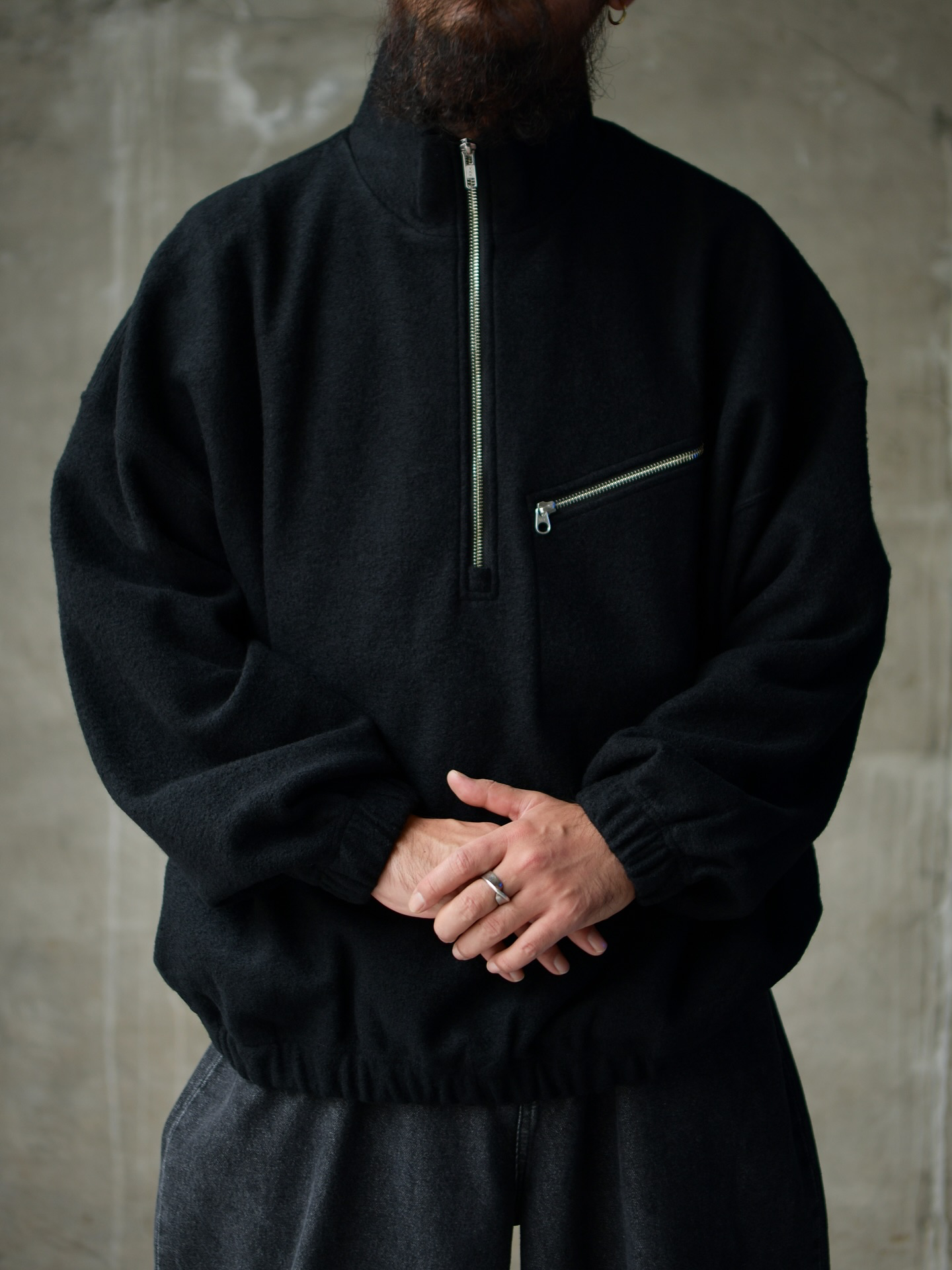 COOTIE PRODUCTIONS® / W/N Fleece Half Zip Top (CTE-25A319)