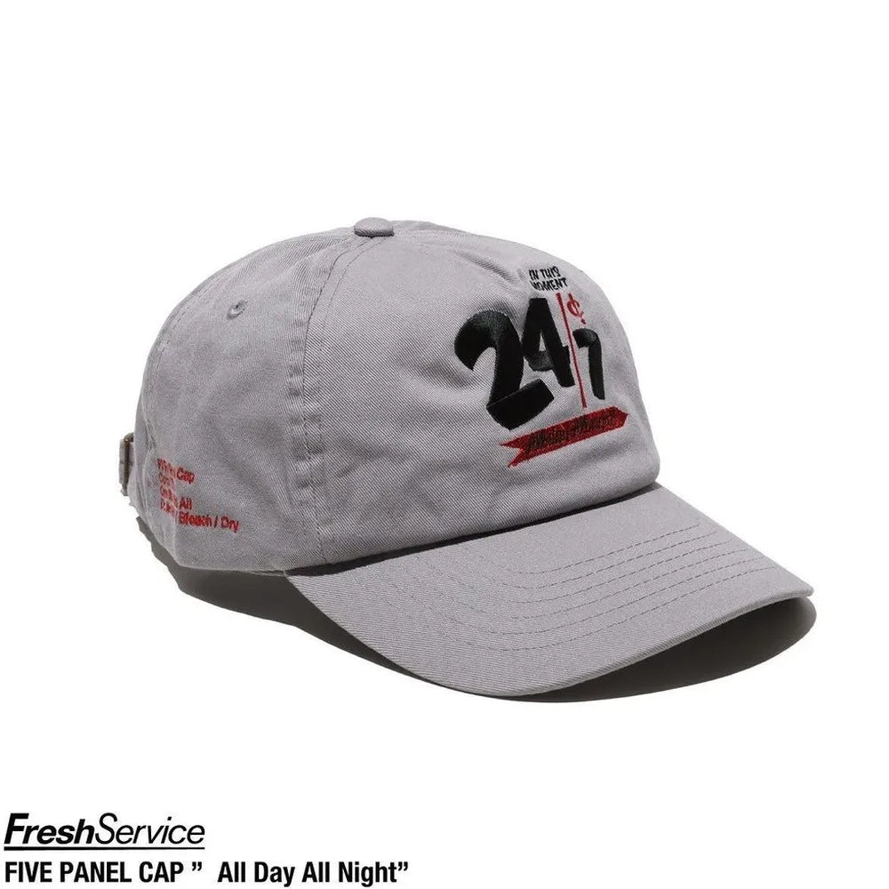 FreshService / FIVE PANEL CAP "All Day All Night"