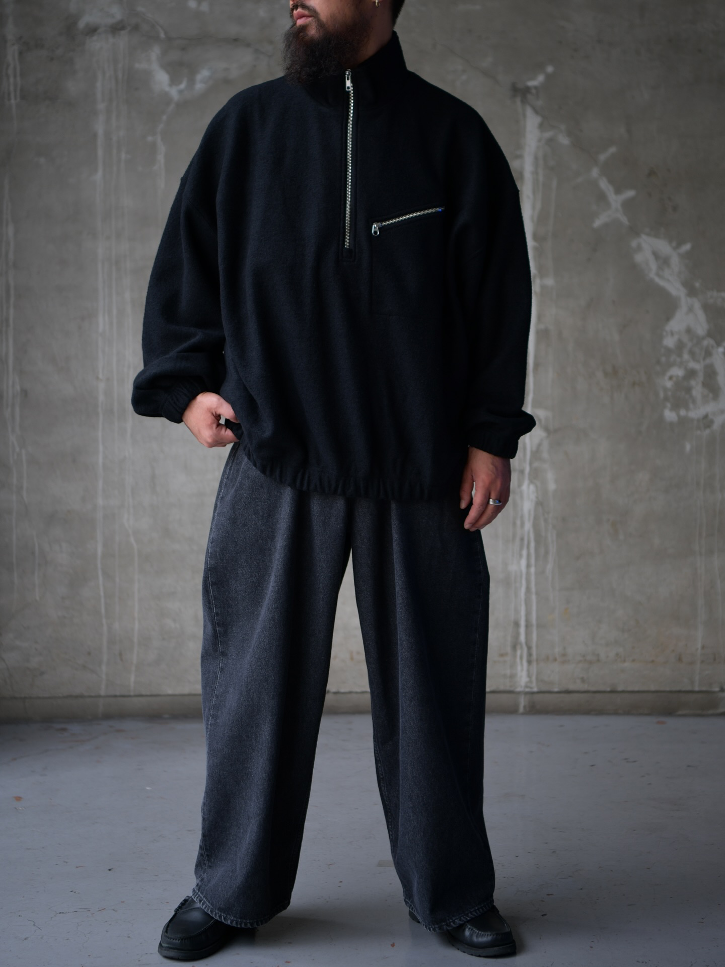 COOTIE PRODUCTIONS® / W/N Fleece Half Zip Top (CTE-25A319)