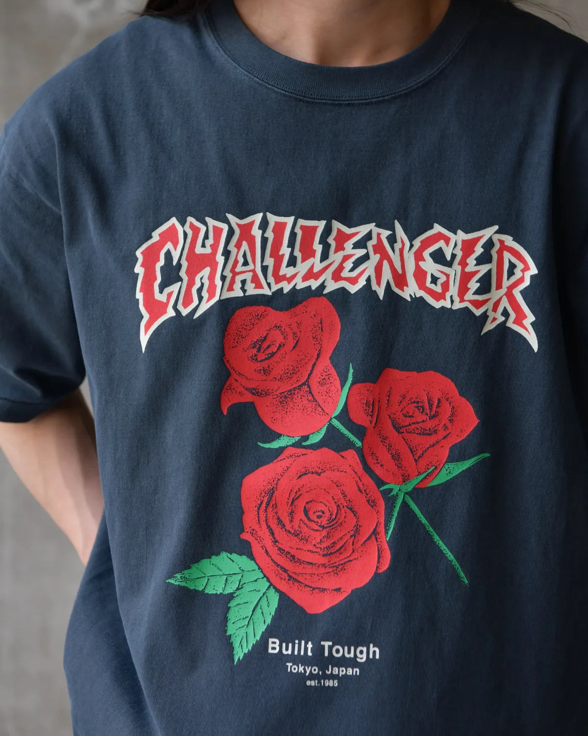 CHALLENGER / PIGMENT ROSE TEE (CLG-TS 026-010)