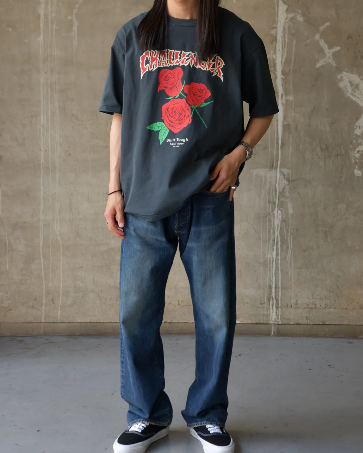 CHALLENGER / PIGMENT ROSE TEE (CLG-TS 026-010)