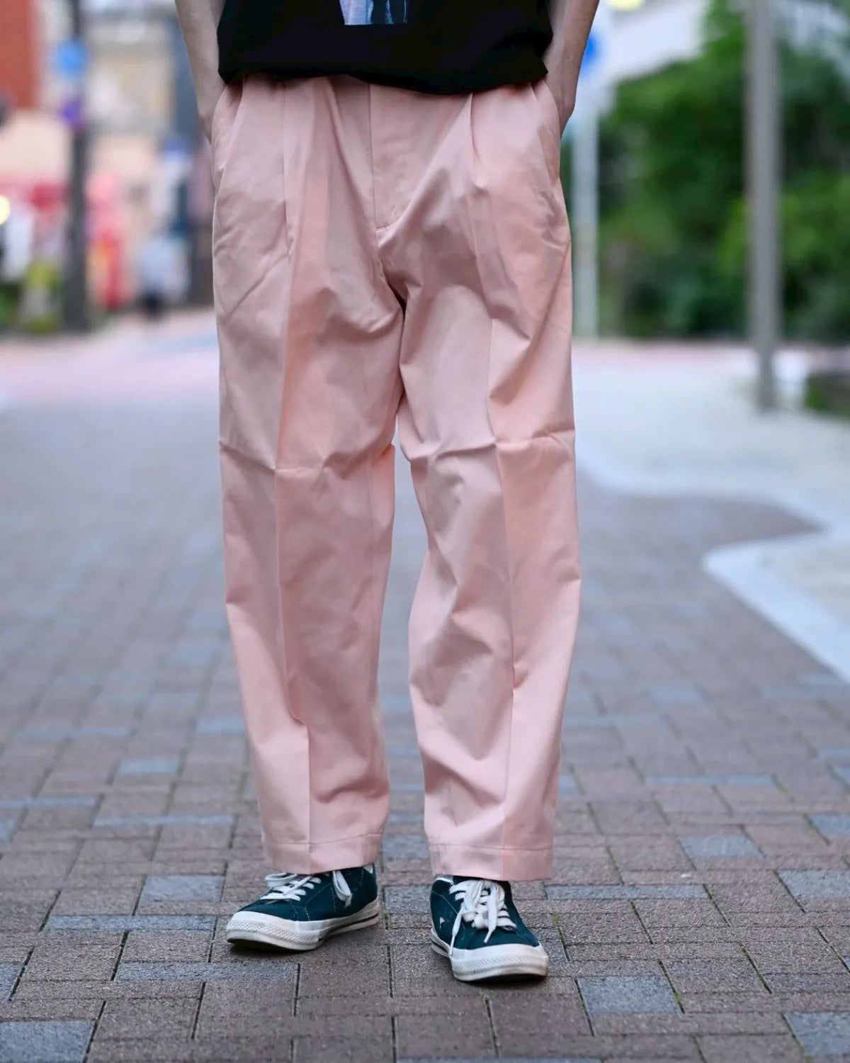 WACKO MARIA × SOLBIATI / DOUBLE PLEATED TROUSERS (26SS-WMP-PT10)