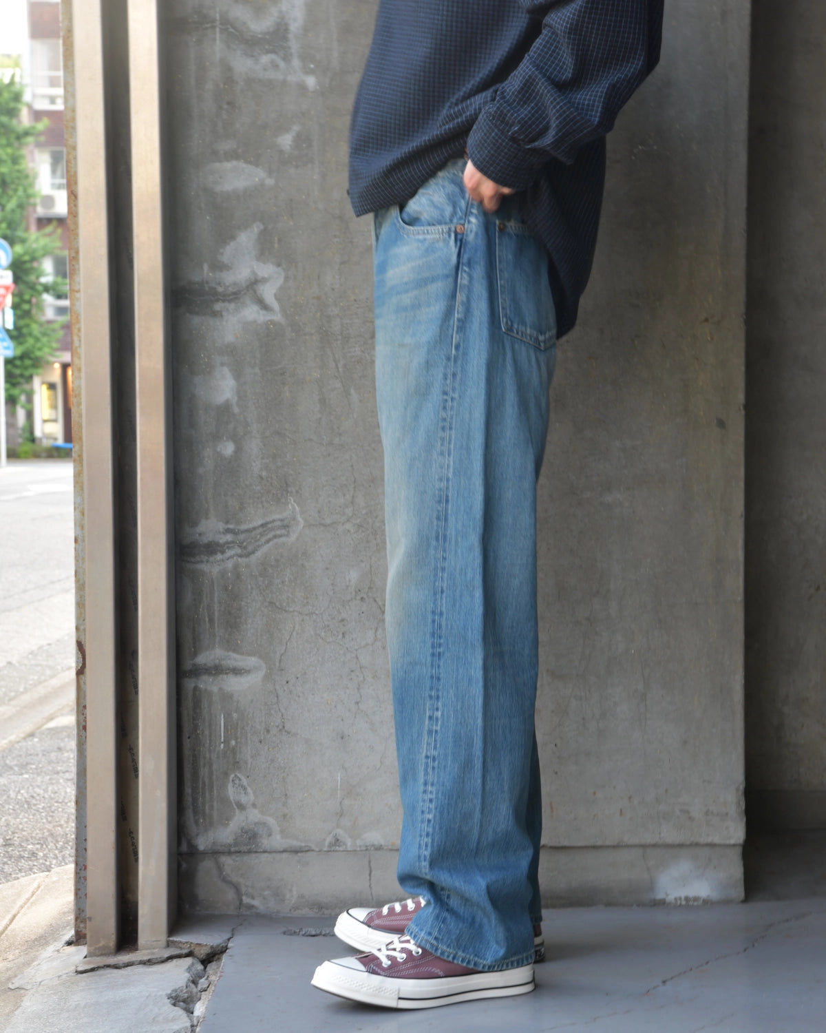 A.PRESSE / No.2 Washed Denim Pants (AP-4008)