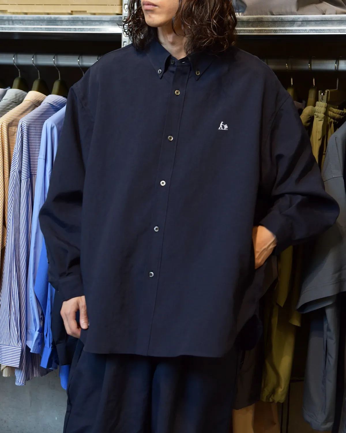 FreshService / DRY WASHER POPLIN L/S B.D SHIRT (FSC263-50062)
