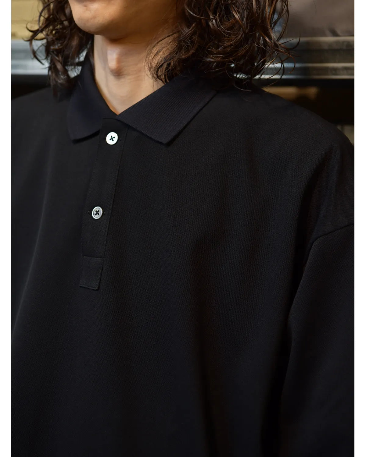 FreshService / DRY PIQUE JERSEY L/S POLO (FSC263-70037)