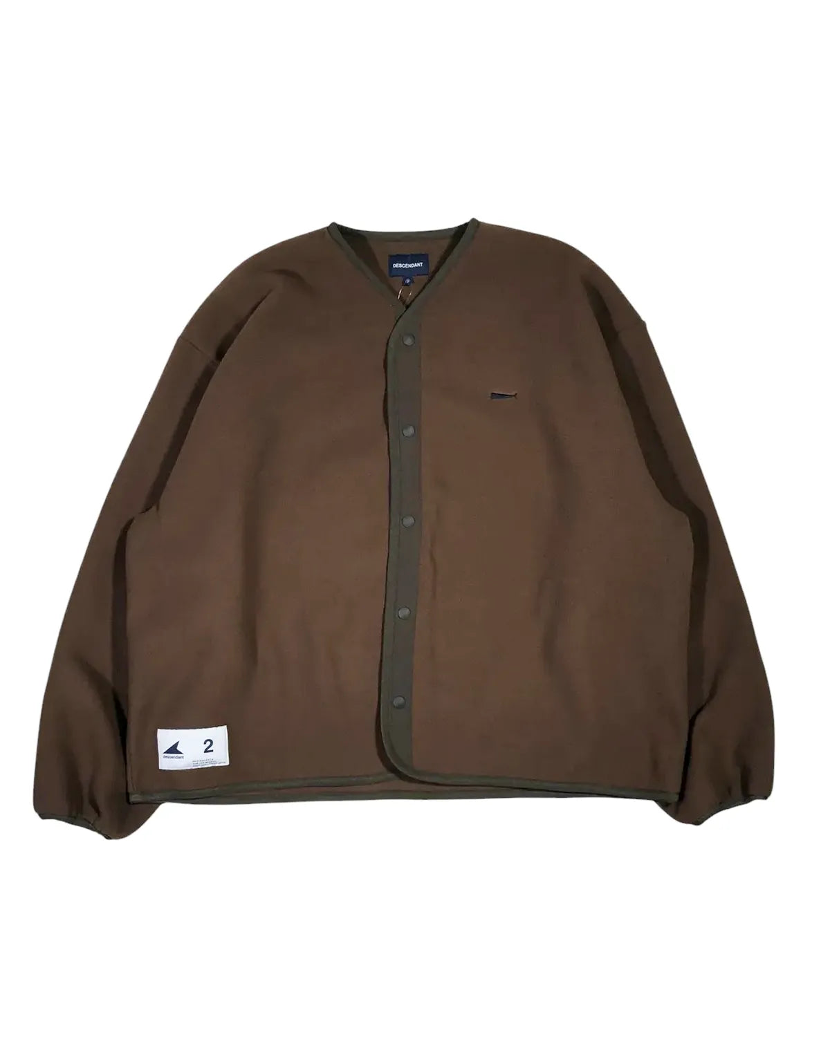 DESCENDANT (ディセンダント) / KNOT FLEECE CARDIGAN | 公式通販