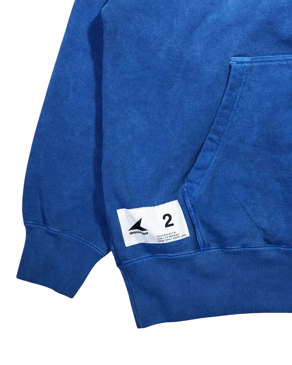 DESCENDANT / CACHALOT HOODY PIGMENT DYE (252ATDS-CSM02)