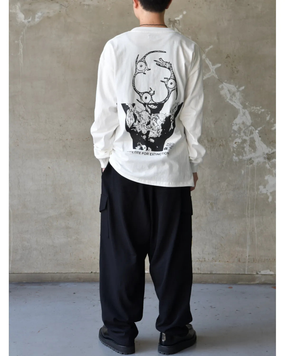 ECSTATIC RESEARCH / SERVICE L/S T-SHIRT (EC0011-0105)