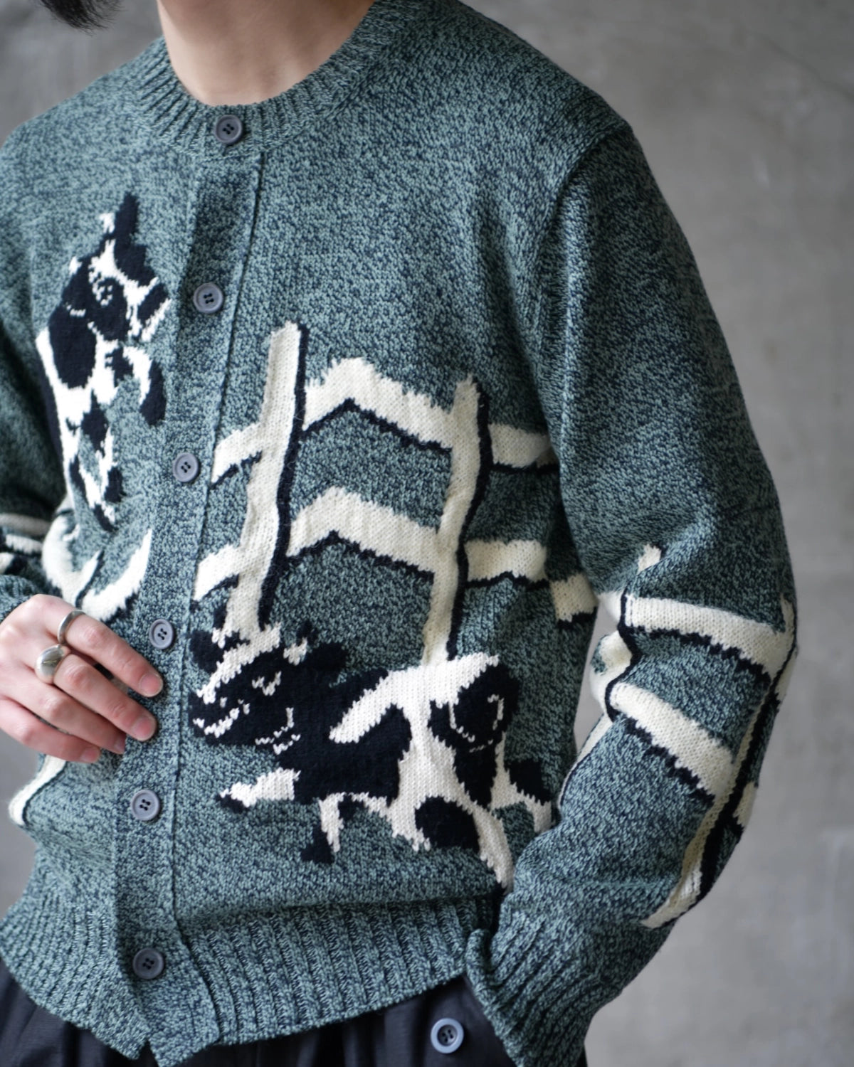 JUNYA WATANABE MAN / CARDIGAN (WQ-N012-051)