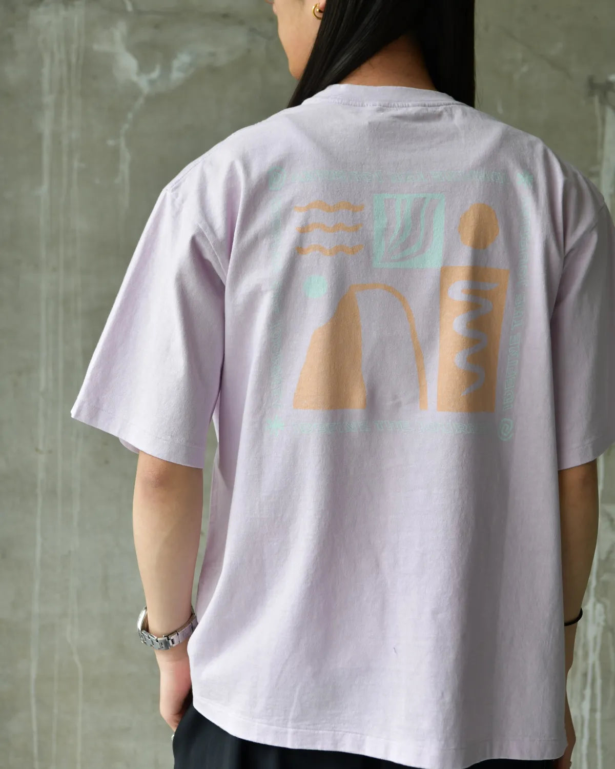 PHEENY / Printed S/S Tee "Journey" (PS26-CS16)
