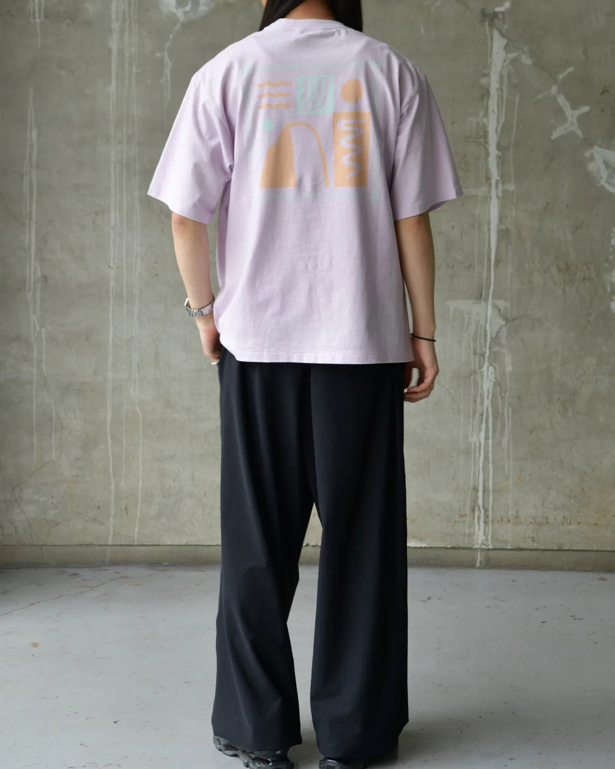 PHEENY / Printed S/S Tee "Journey" (PS26-CS16)